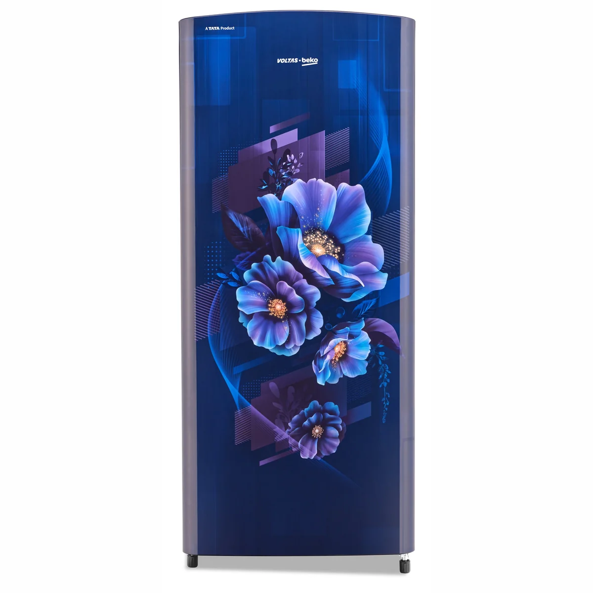 183 L 4 Star Direct Cool Single Door Refrigerator (RDC215B / W0BBR0M0000G, Bonita Blue ) , Voltas Beko, A Tata Product