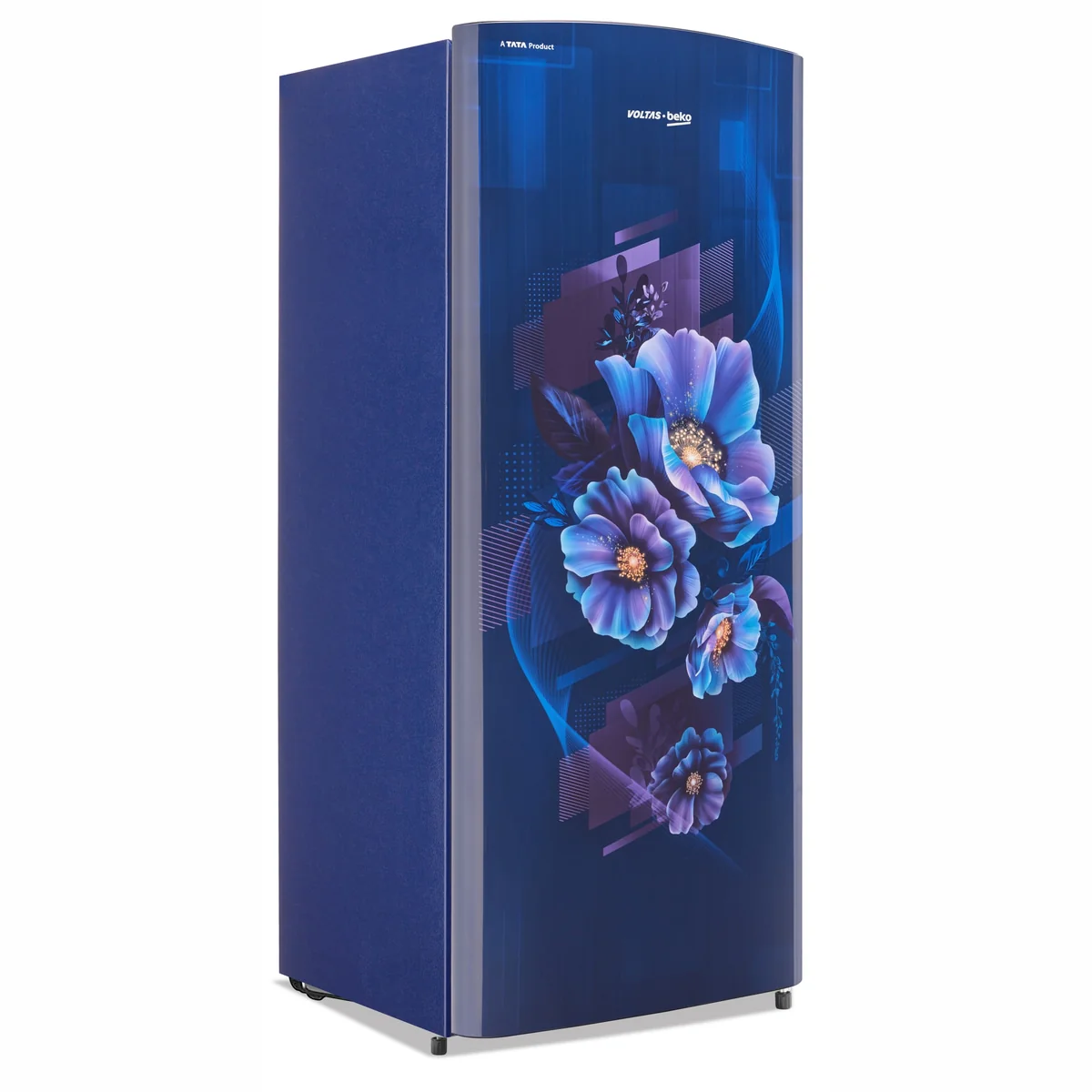 183 L 4 Star Direct Cool Single Door Refrigerator (RDC215B / W0BBR0M0000G, Bonita Blue ) , Voltas Beko, A Tata Product - Image 2