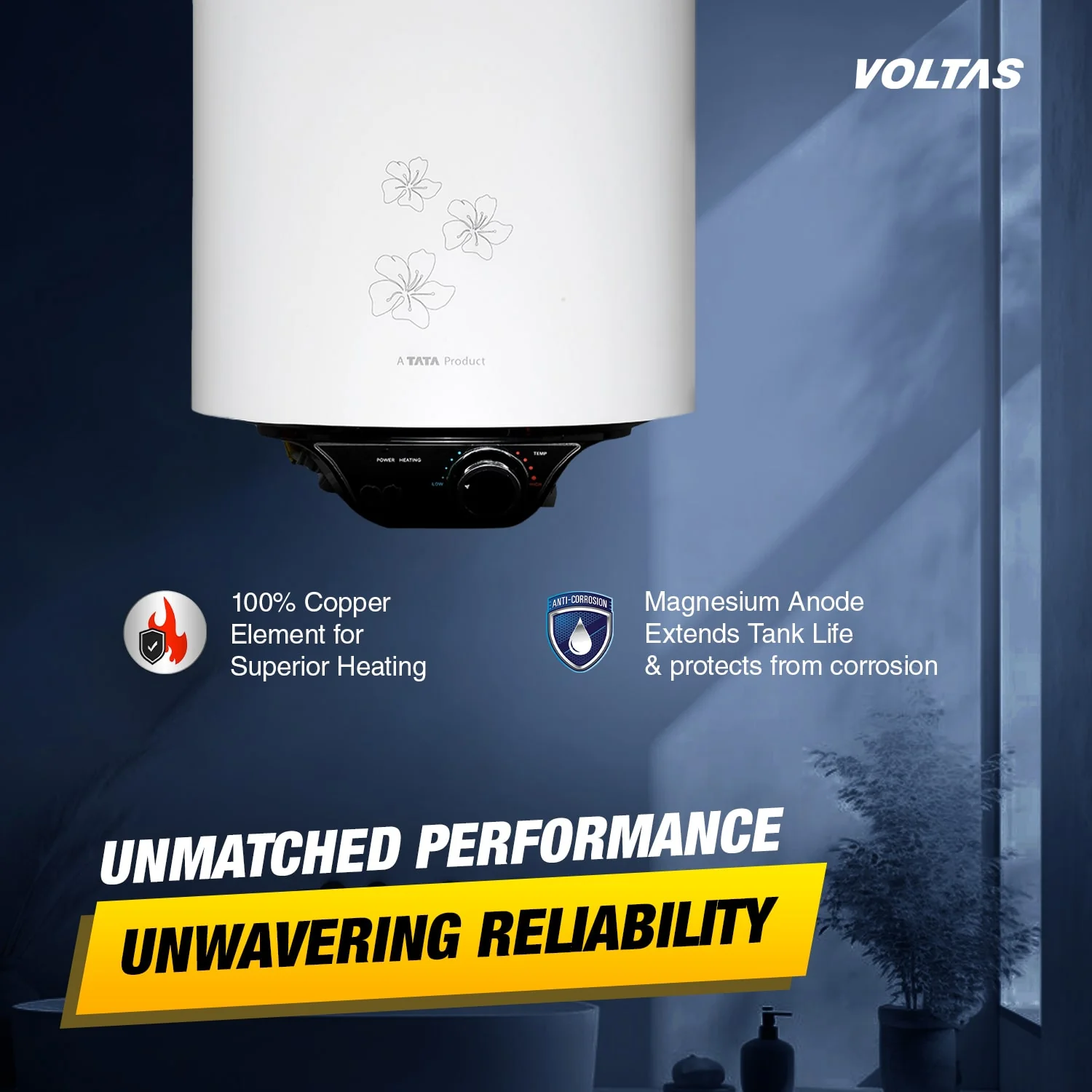 Voltas Aqua M Water Heater - 25 L (2000 W) - Image 8