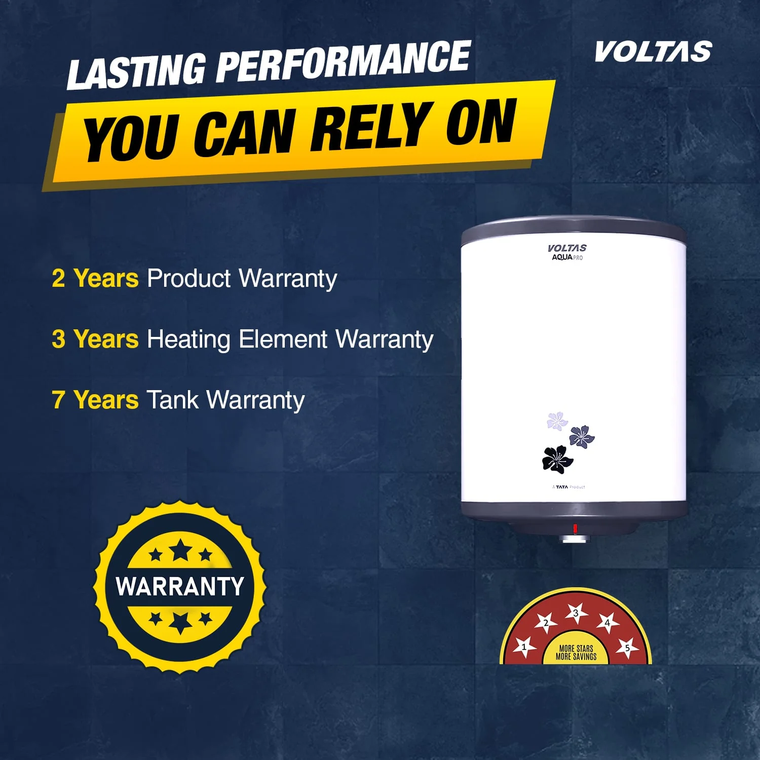 Voltas Aqua Pro Water Heater - 10 L (2000 W) - Image 5