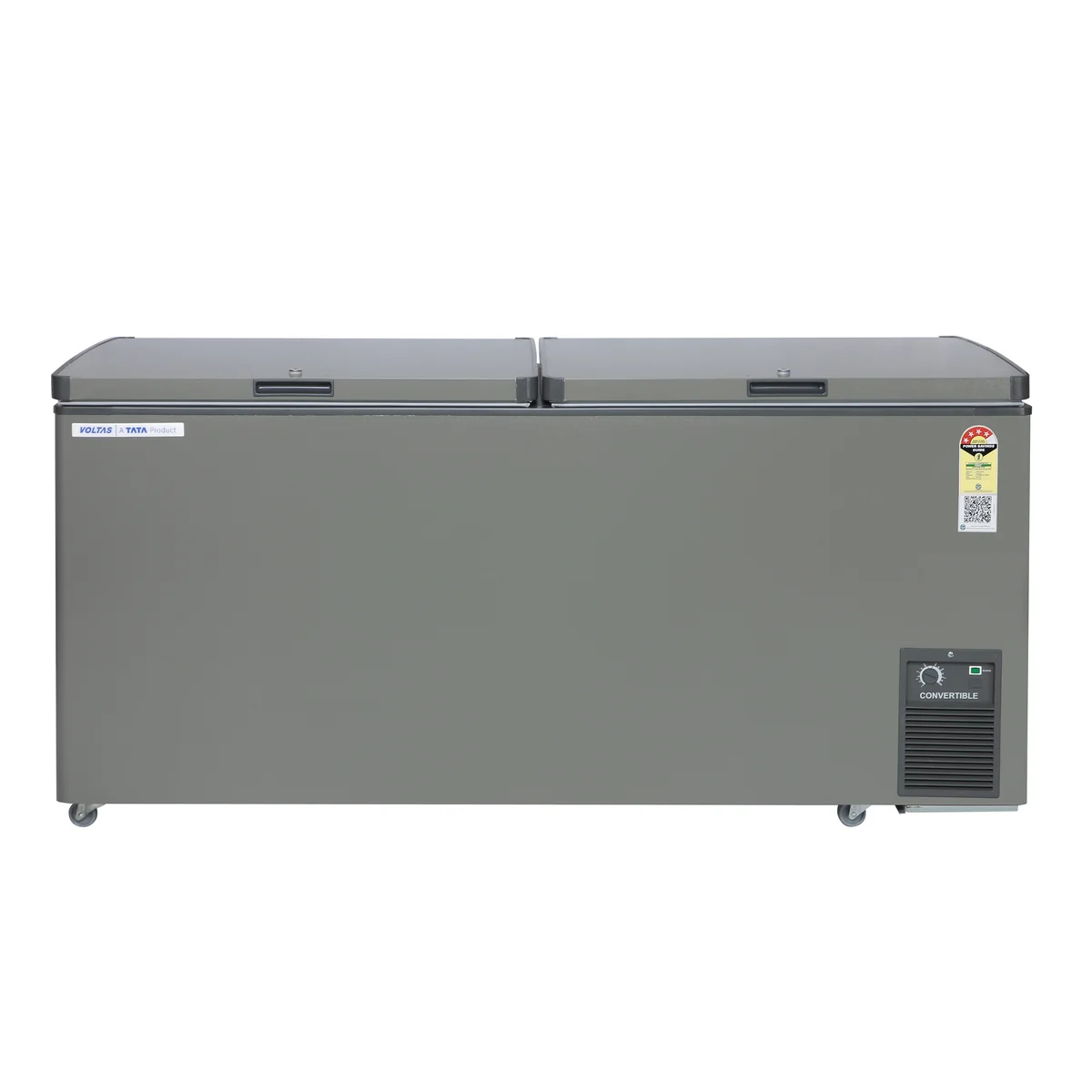Voltas Hard Top Convertible - Double Door 421 Litres, 4 Star