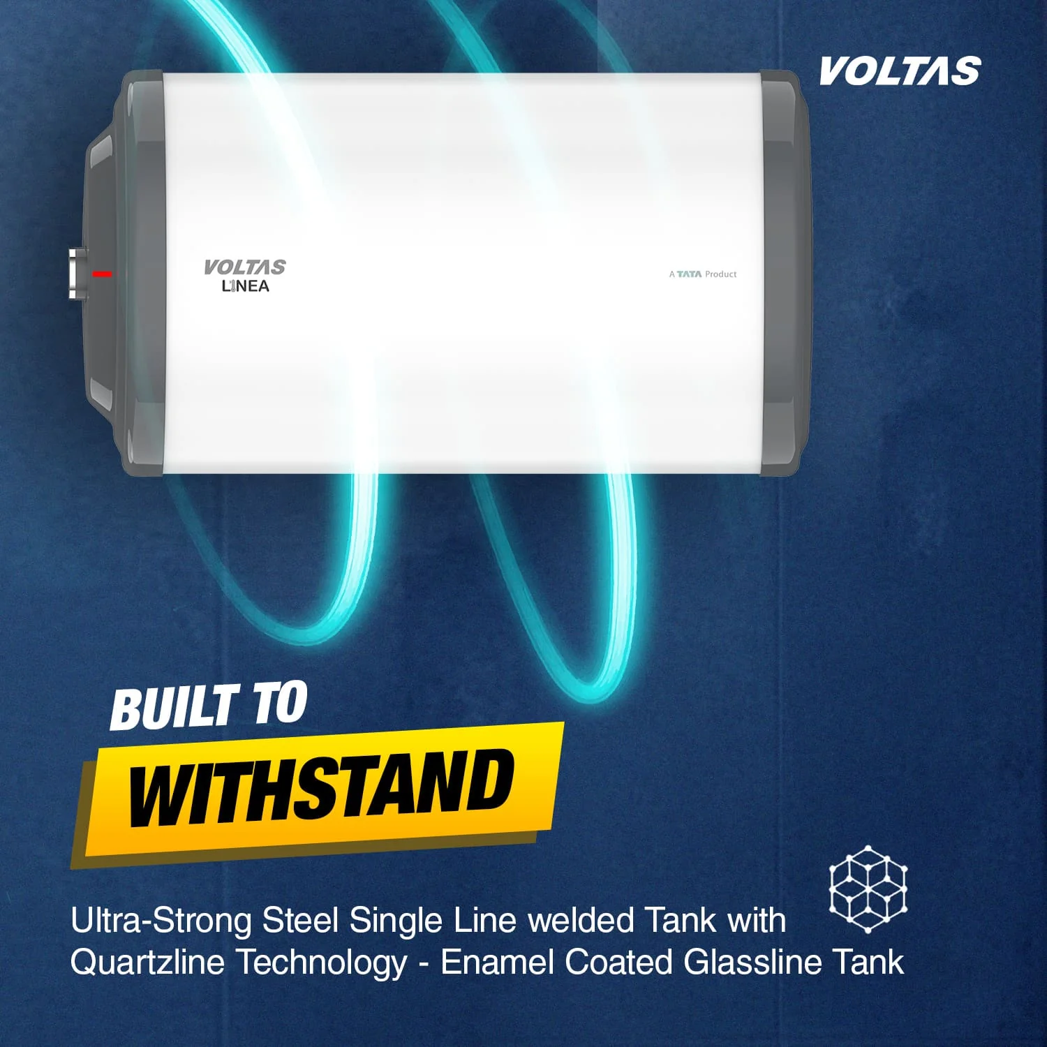 Voltas Linea 3 Star Water Heater - 25L (2000W) - Image 6