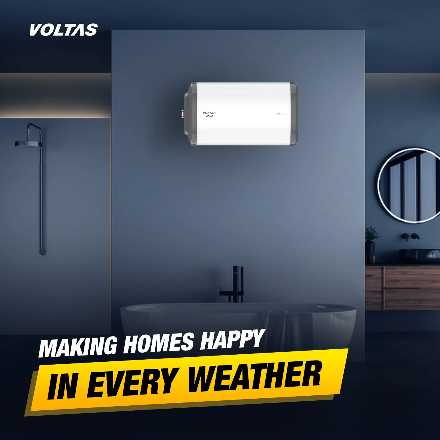 Voltas Linea 3 Star Water Heater - 25L (2000W) - Image 8