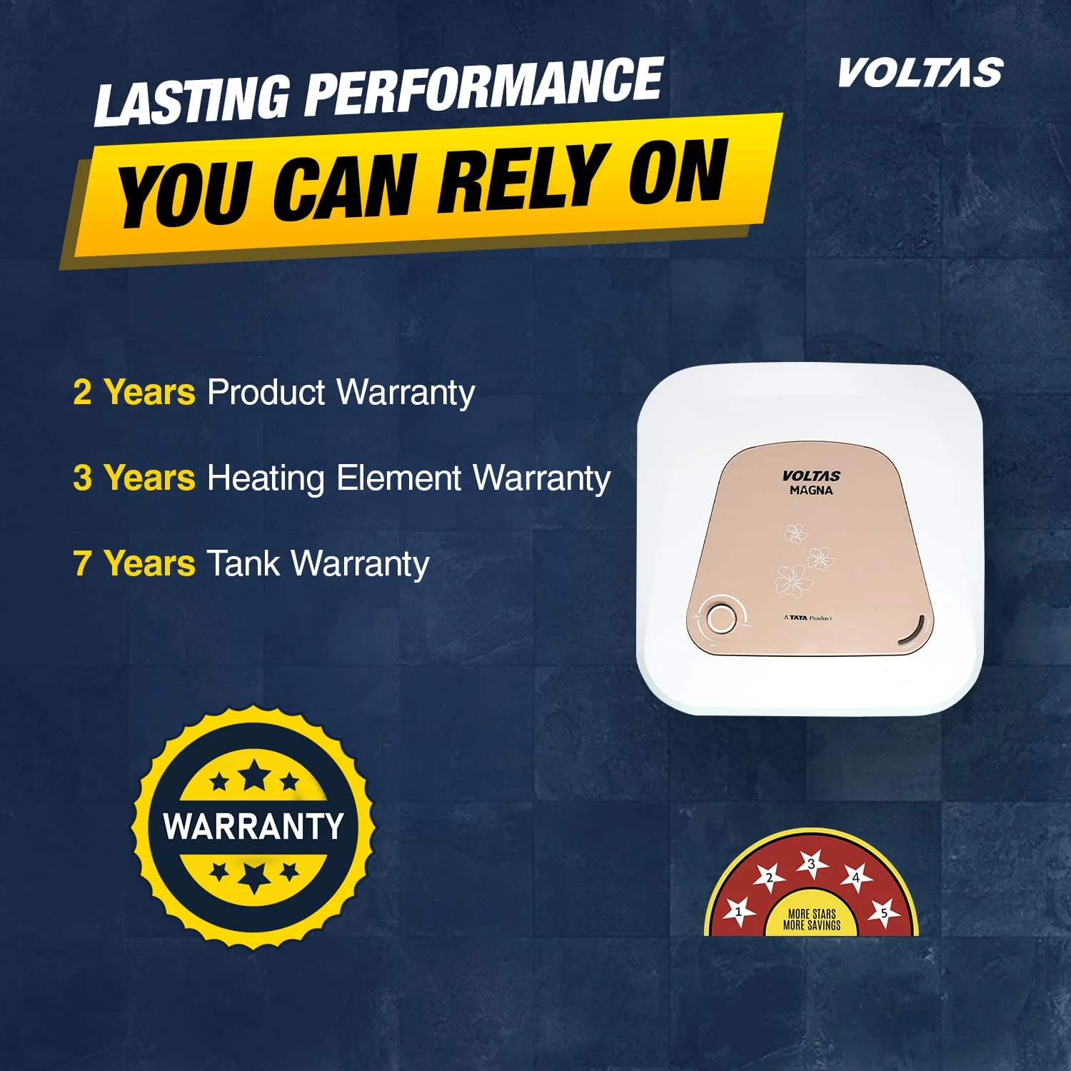 Voltas Magna Water Heater - 10 L (2000 W) - Image 5