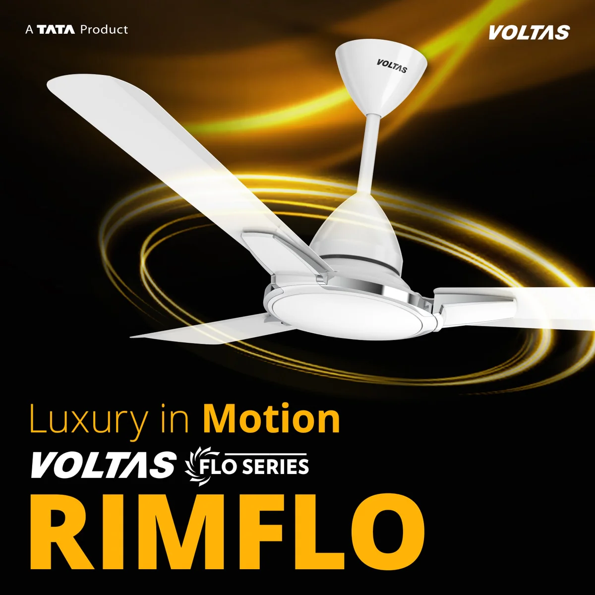 Voltas Rimflo BLDC Fan - 1200MBWTON - Image 2