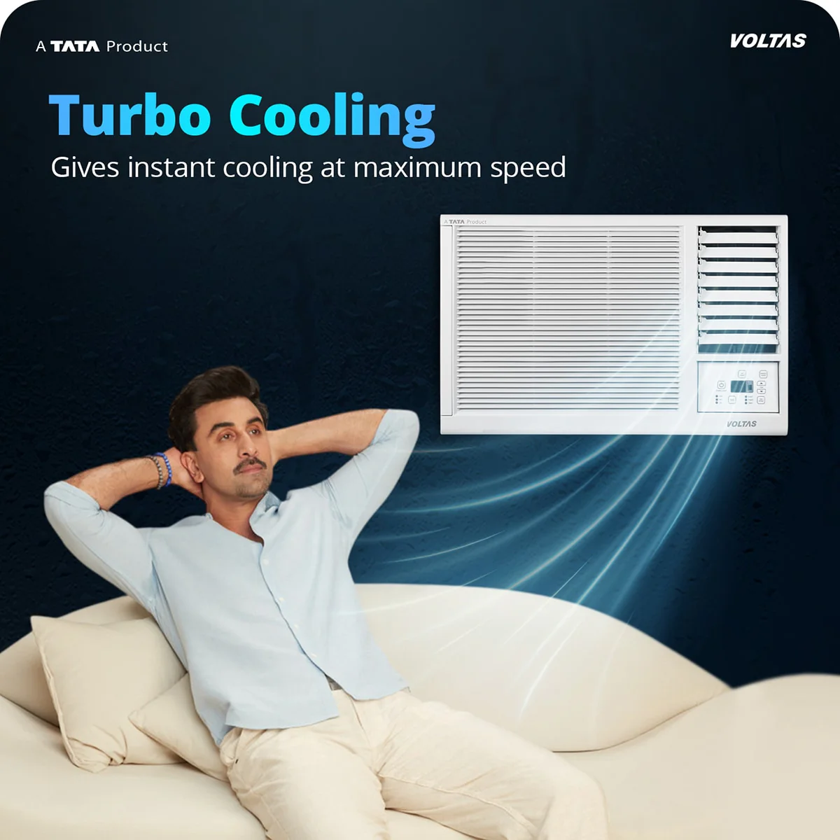 Voltas Window Air Conditioner, 1 Ton, 2 Star - 122FS Platina - Image 11