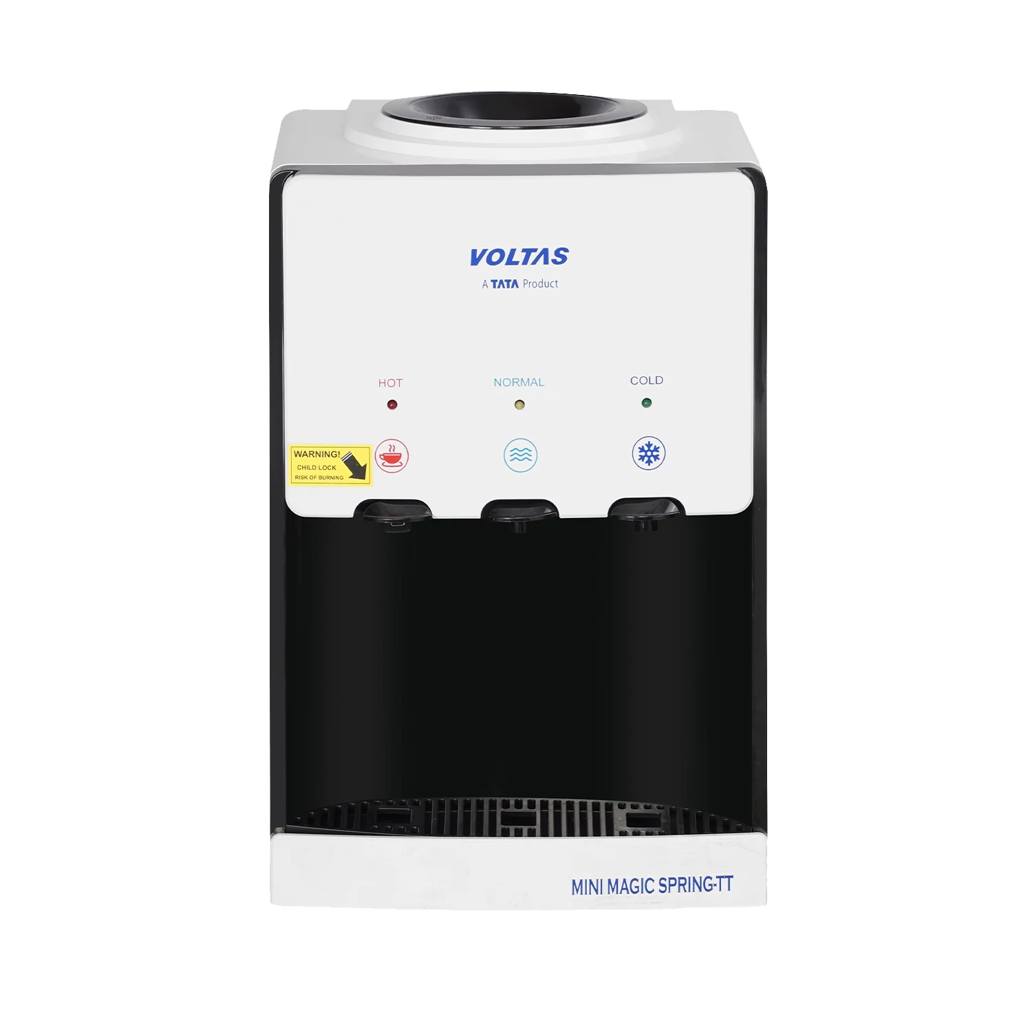 Voltas Water Dispenser ISI Mark Minimagic Spring TT White [Table Top]